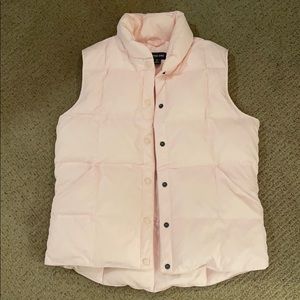 Lands End Lands’ women’s vest light pink blush S